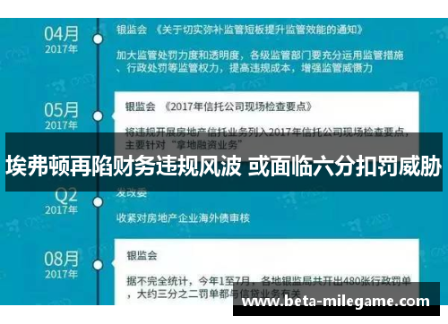 埃弗顿再陷财务违规风波 或面临六分扣罚威胁 埃弗顿再陷财务违规风波 或面临六分扣罚威胁